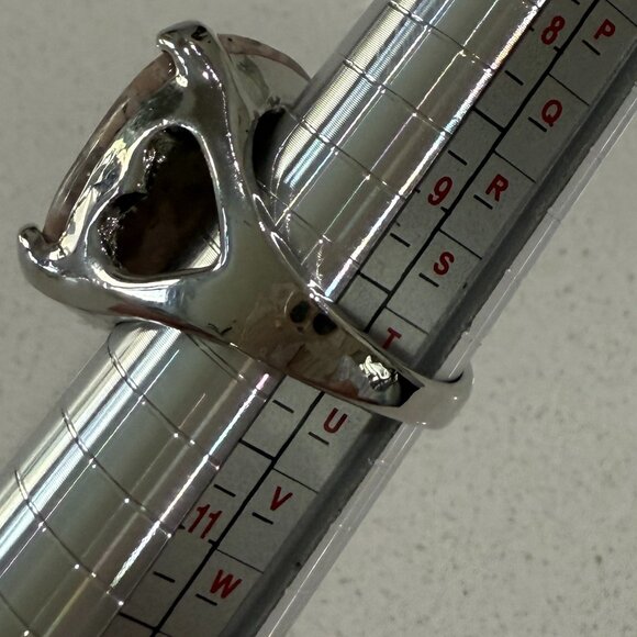 Artisan Large Polished Granite Ring Unisex - Picture 7 of 8